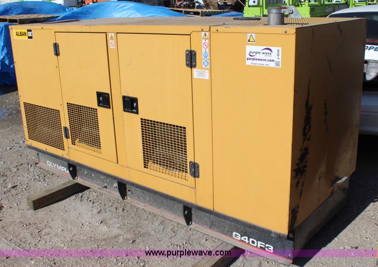 image for item J4545 Olympian G40F3 generator