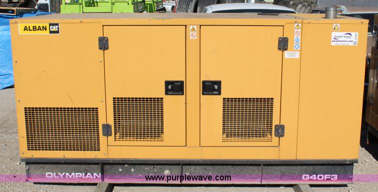 image for item J4545 Olympian G40F3 generator