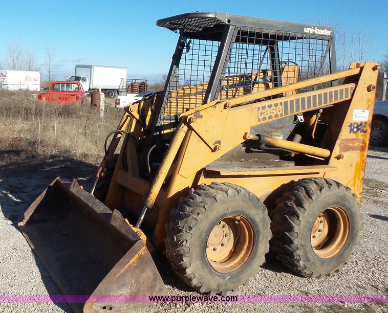 1978 Case 1845 skid steer in Prescott, KS Item J4546 sold Purple Wave