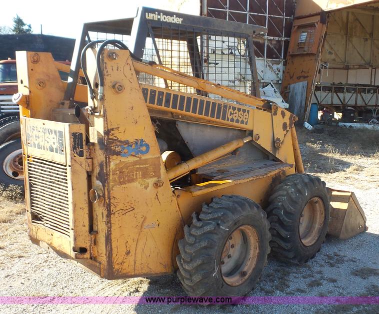 image for item J4546 1978 Case 1845 skid steer