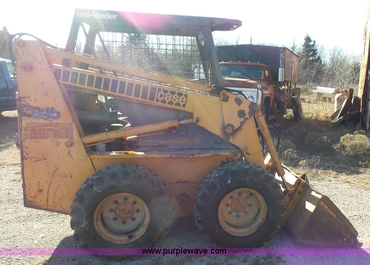 image for item J4546 1978 Case 1845 skid steer