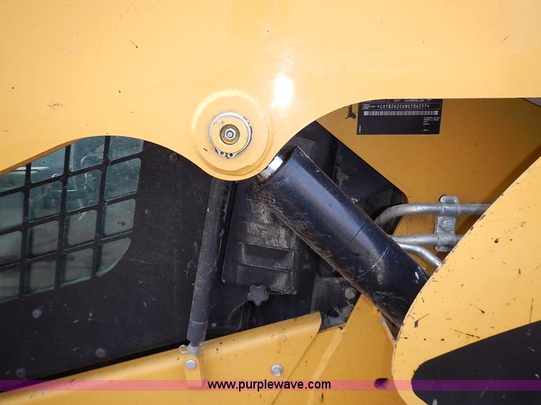 image for item J4567 2011 Caterpillar 262C skid steer