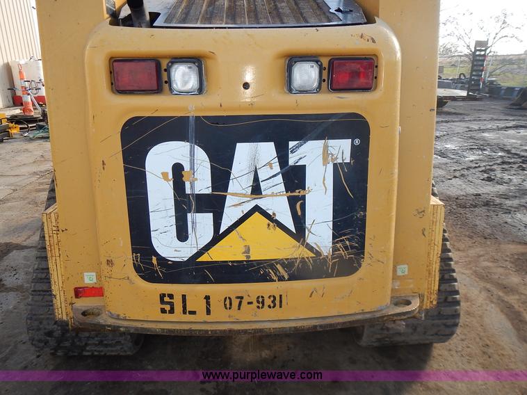 image for item J4743 2007 Caterpillar 277C skid steer