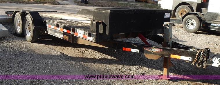 image for item J6323 2011 H&H tilt deck trailer