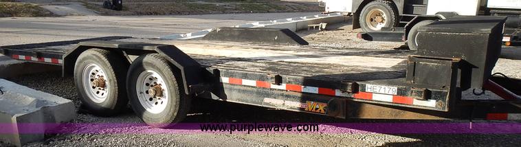 image for item J6323 2011 H&H tilt deck trailer