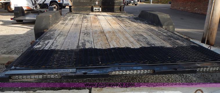 image for item J6323 2011 H&H tilt deck trailer