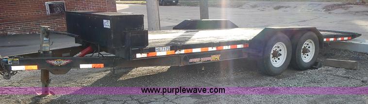 image for item J6323 2011 H&H tilt deck trailer