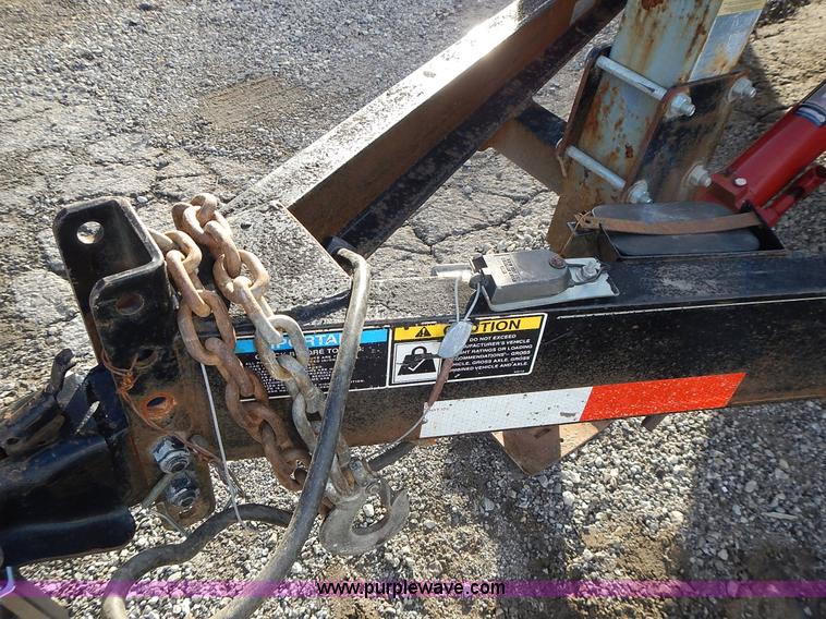 image for item J6323 2011 H&H tilt deck trailer