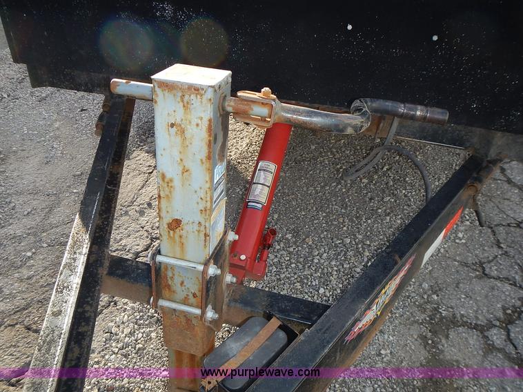 image for item J6323 2011 H&H tilt deck trailer