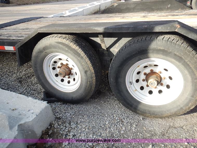 image for item J6323 2011 H&H tilt deck trailer