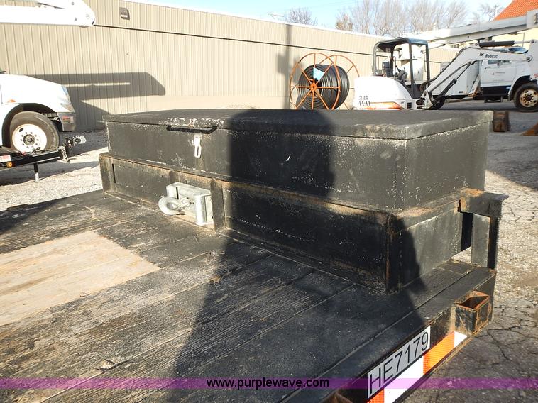 image for item J6323 2011 H&H tilt deck trailer