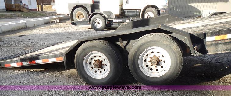 image for item J6323 2011 H&H tilt deck trailer