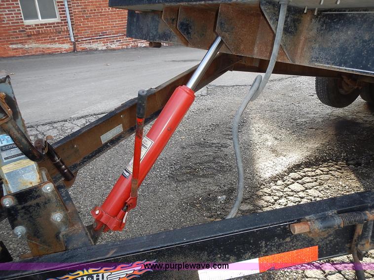 image for item J6323 2011 H&H tilt deck trailer