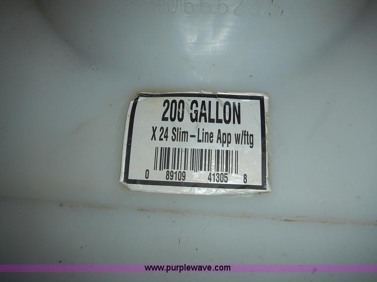 image for item J6328 200 gallon poly tank