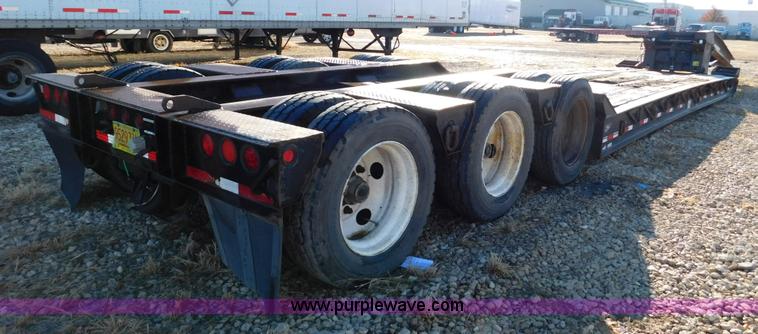 image for item J7482 2006 Eager Beaver 55 GLS lowboy equipment trailer