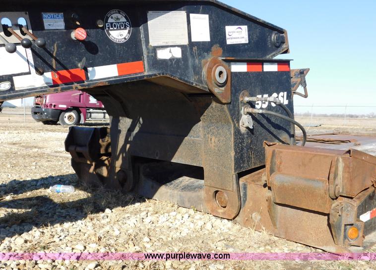 image for item J7482 2006 Eager Beaver 55 GLS lowboy equipment trailer