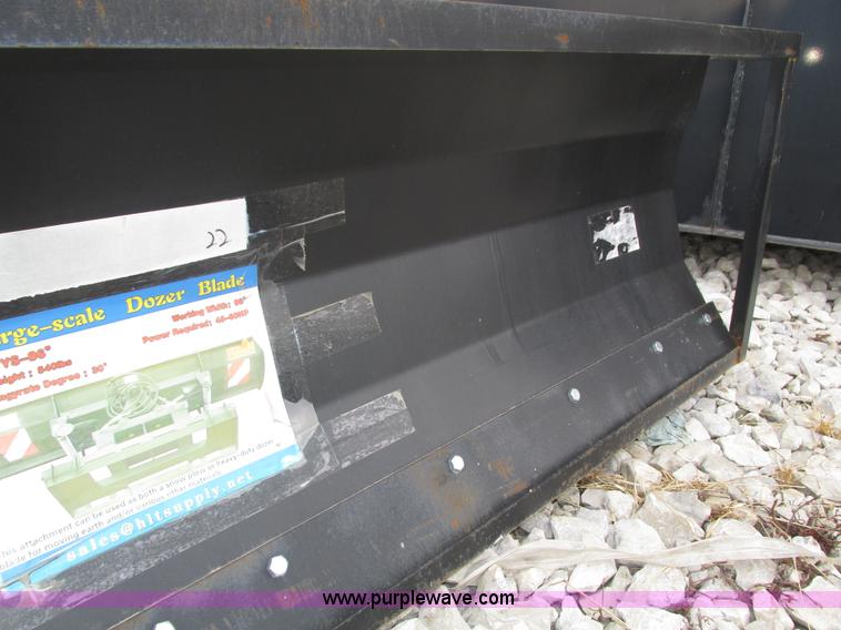 image for item J8756 Skid steer dozer blade