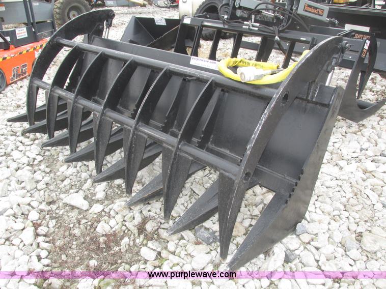 image for item J8757 Skid steer grapple bucket