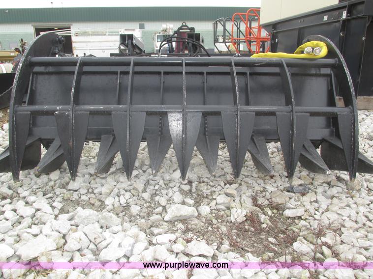 image for item J8757 Skid steer grapple bucket