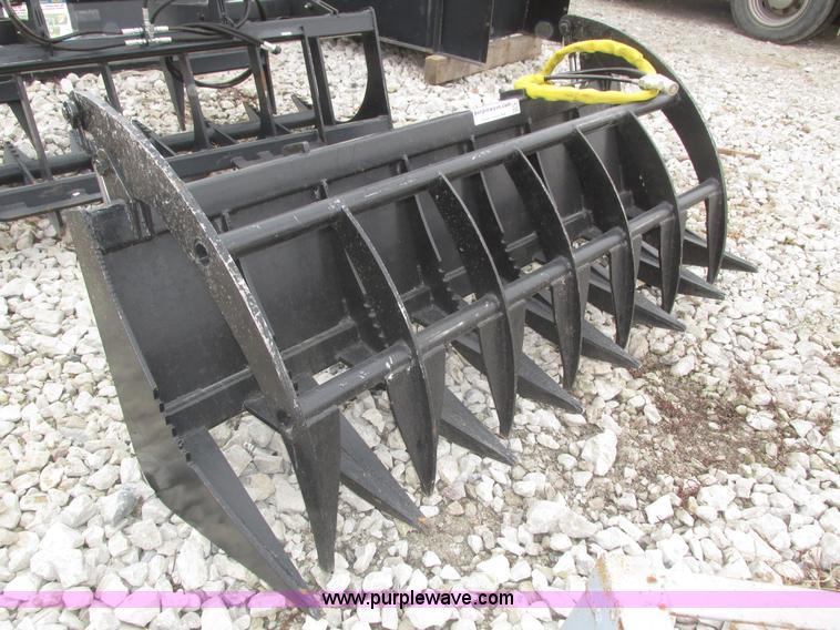 image for item J8757 Skid steer grapple bucket