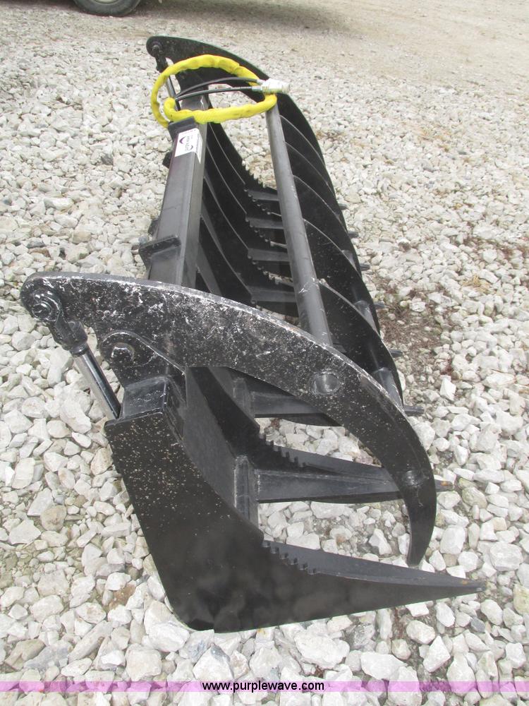 image for item J8757 Skid steer grapple bucket