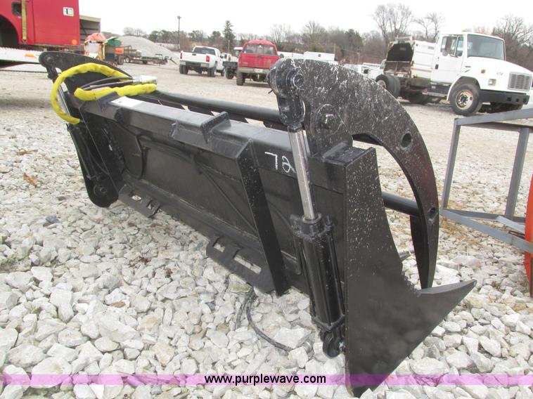 image for item J8757 Skid steer grapple bucket