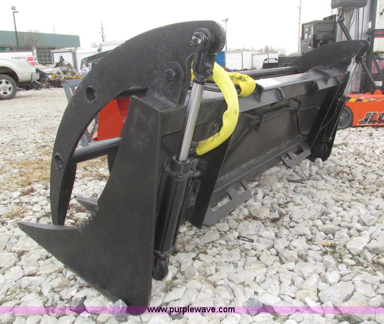 image for item J8757 Skid steer grapple bucket