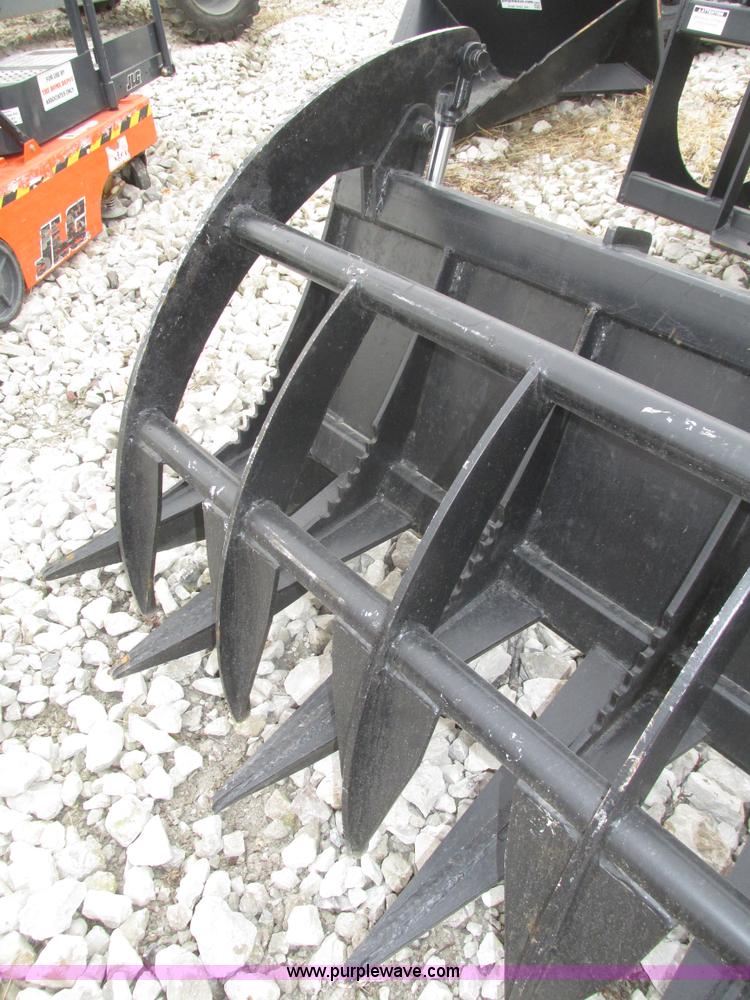 image for item J8757 Skid steer grapple bucket