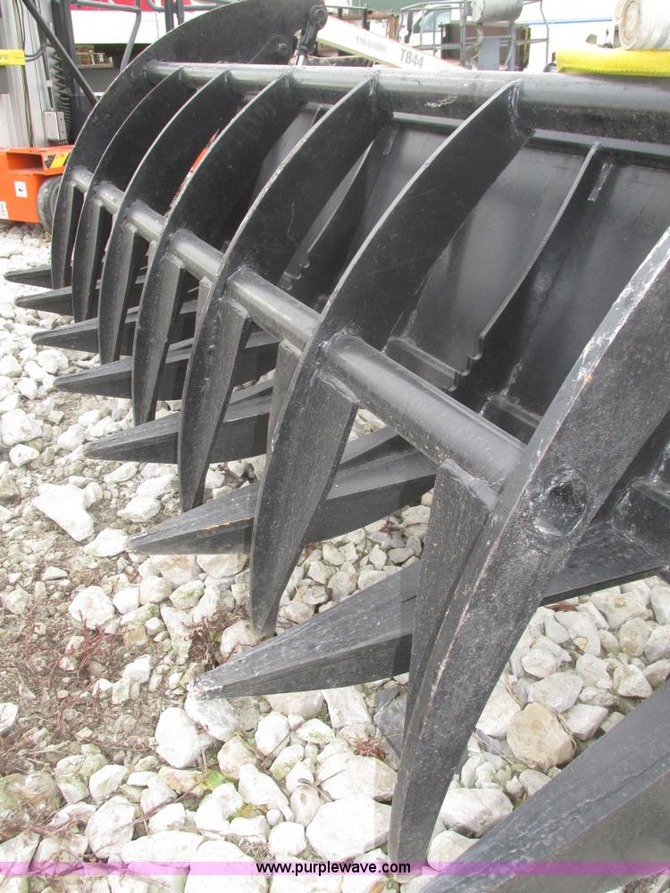 image for item J8757 Skid steer grapple bucket