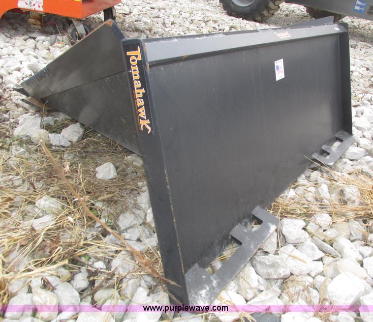 image for item J8759 Tomahawk skid steer stump bucket