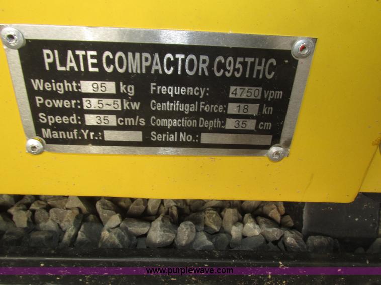 image for item J8766 Norfolk C95THC walk behind compactor