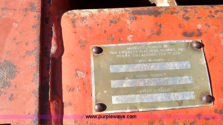 image for item K1171 1983 Ditch Witch 6510 trencher