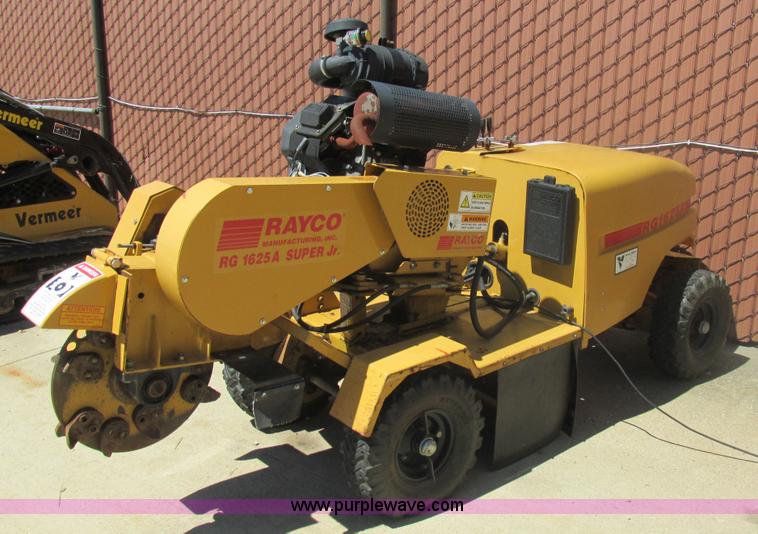 image for item K5148 Rayco RG1625A Super Jr. stump grinder