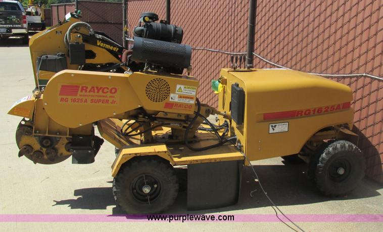 image for item K5148 Rayco RG1625A Super Jr. stump grinder