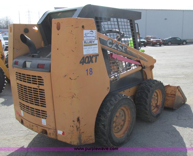 image for item K5210 2002 Case 40XT skid steer