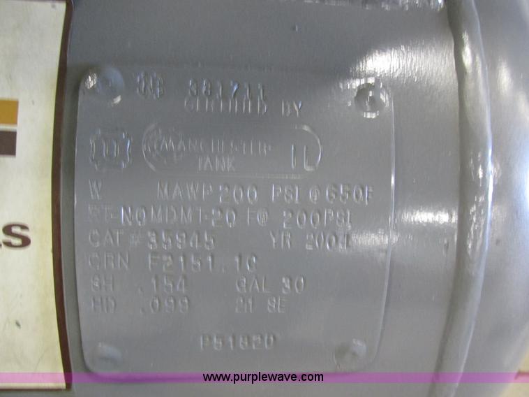 image for item K5212 2004 Gardner Denver air compressor