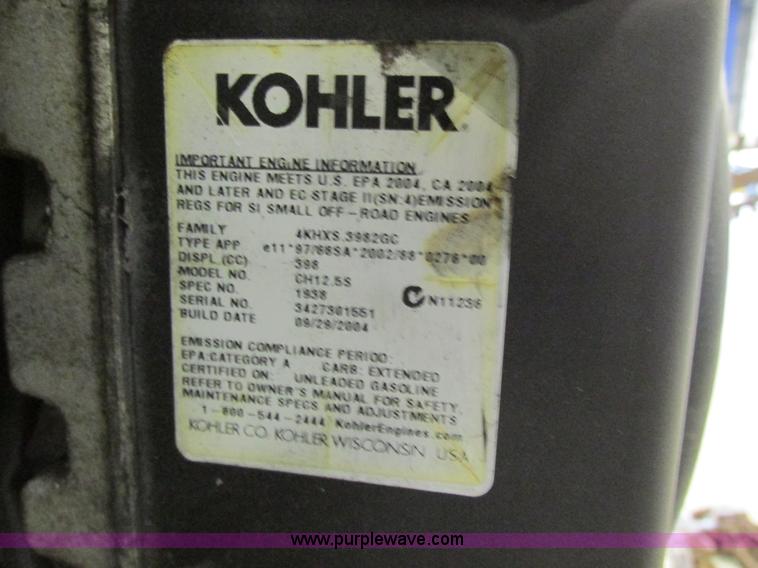 image for item K5212 2004 Gardner Denver air compressor