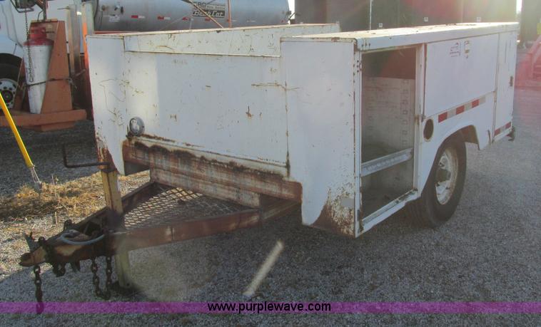 image for item K5220 1997 Shop built utility bed trailer