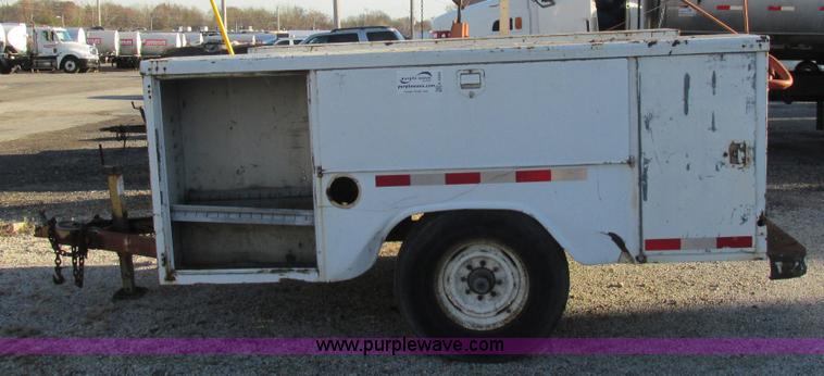 image for item K5220 1997 Shop built utility bed trailer