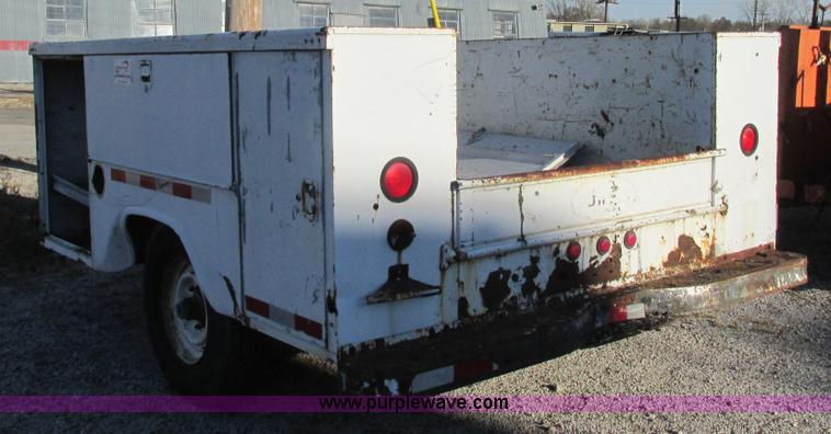 image for item K5220 1997 Shop built utility bed trailer