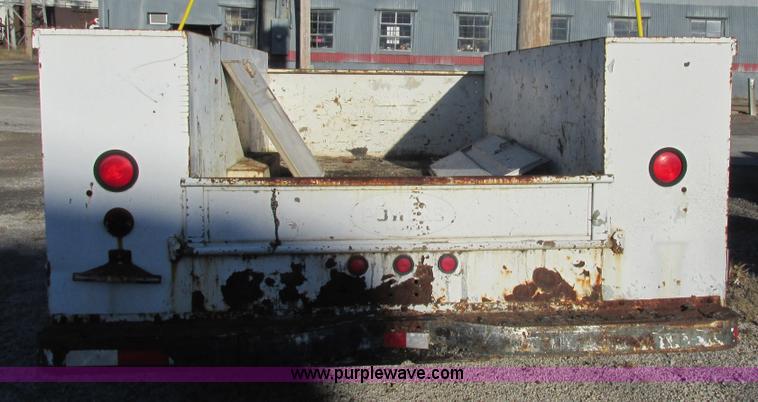 image for item K5220 1997 Shop built utility bed trailer