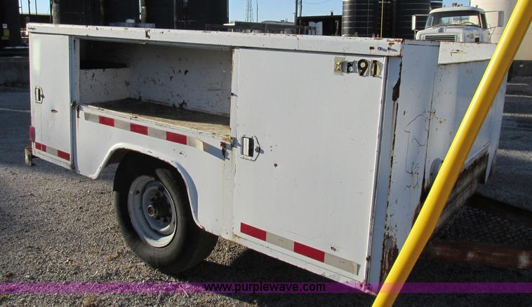 image for item K5220 1997 Shop built utility bed trailer