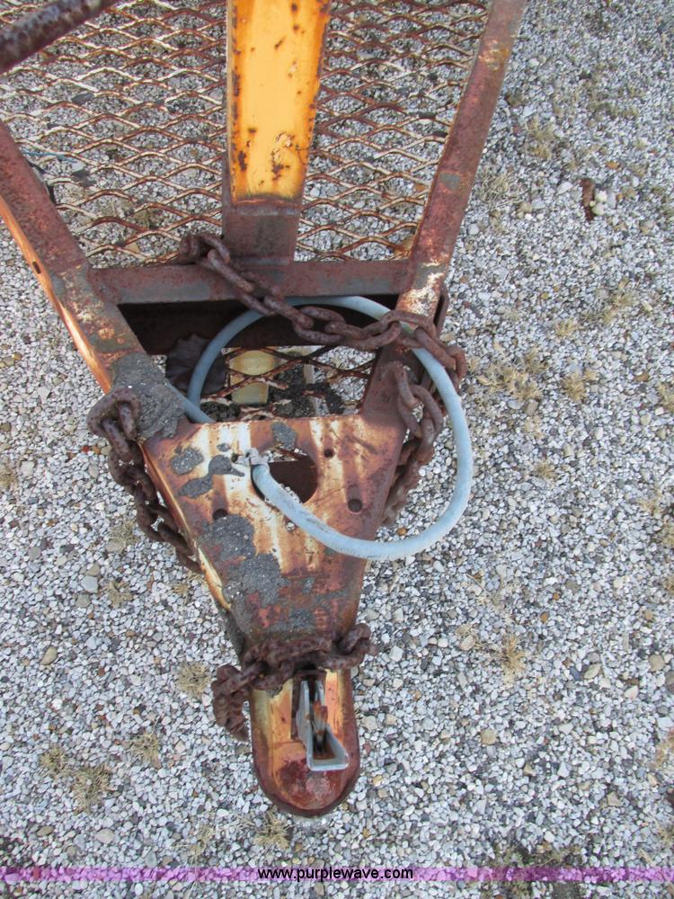 image for item K5220 1997 Shop built utility bed trailer