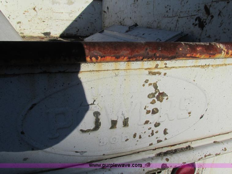 image for item K5220 1997 Shop built utility bed trailer