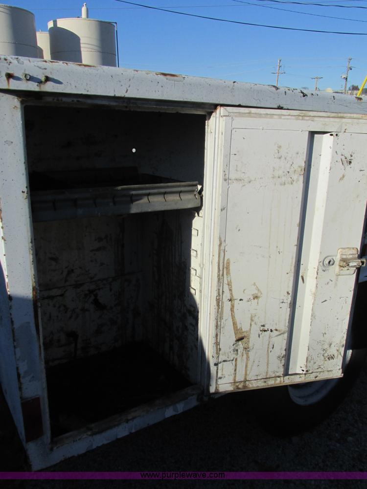 image for item K5220 1997 Shop built utility bed trailer