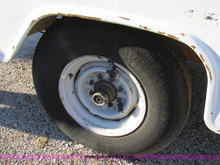 image for item K5220 1997 Shop built utility bed trailer