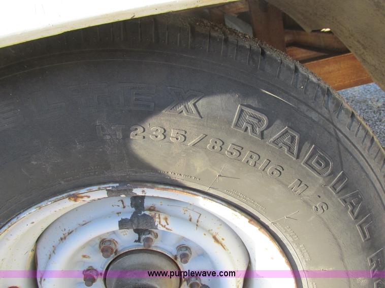 image for item K5220 1997 Shop built utility bed trailer