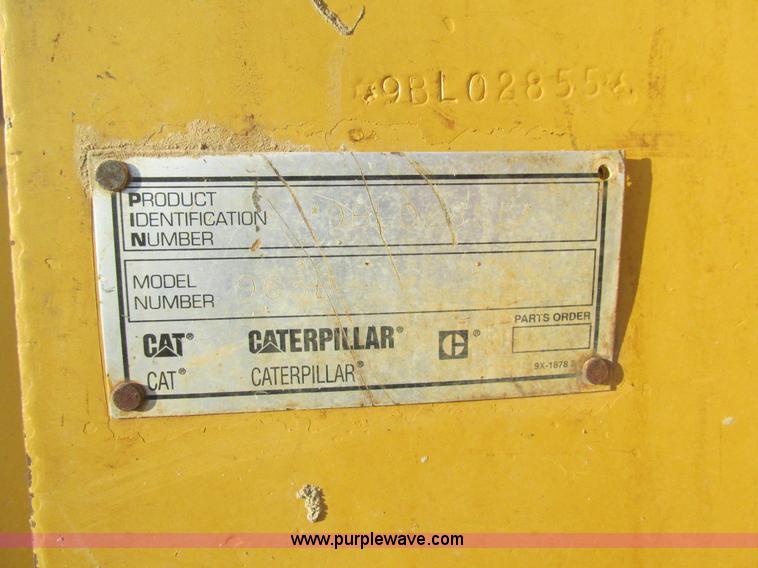 image for item K5242 1998 Caterpillar 963B track loader