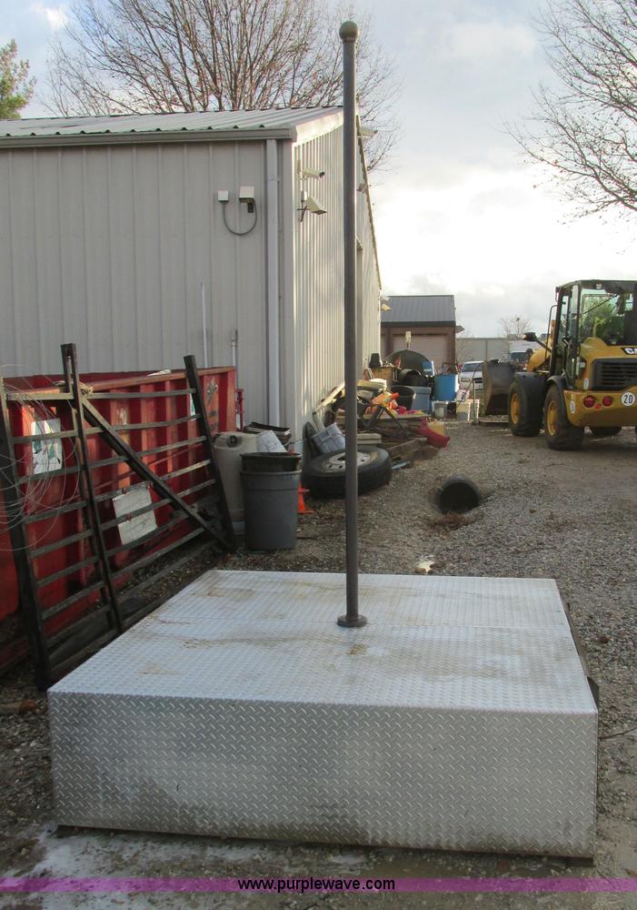 image for item K5245 Skid steer platform and flag pole display