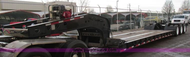 image for item K5246 2000 Fontaine LP50NCP lowboy equipment trailer